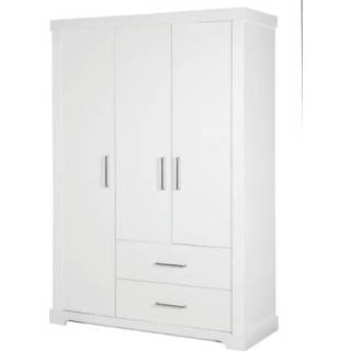 👉 Garderobe kast wit meisjes Roba Garderobekast Maxi 3-deurs 4005317303963