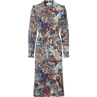 👉 Blousejurk gerecycled materiaal vrouwen blauw 'Sarai' 5715208490236