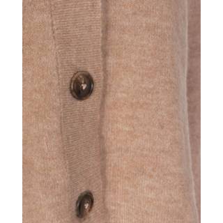 👉 Vest XS vrouwen beige Gebreid 5713712572196