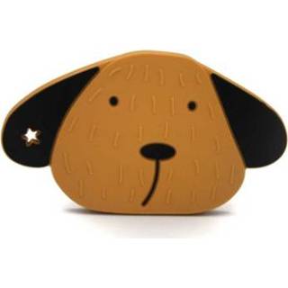 👉 Bijt ring oranje meisjes The Cotton Cloud Bijtring Milo de Hond in Honing 4260708450149