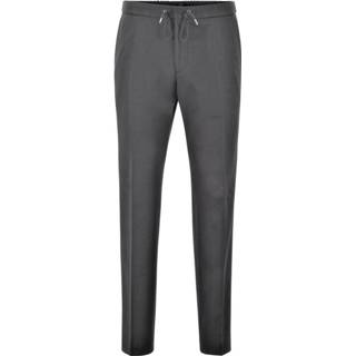 👉 Male grijs Hugo Boss Pantaloni slim fit elasticizzato coulisse Banks4-J 50417949 4029053712438