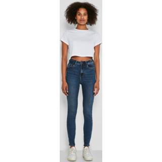 👉 Spijkerbroek denim vrouwen blauw Jeans 'AGNES' 5715106765580