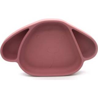 👉 Bord rose silicone jongens The Cotton Cloud met Zuignap Milo Wild 4260708450675