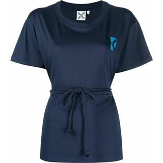 👉 Shirt m vrouwen blauw T-shirt