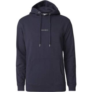 👉 Lens blauw male zwart Blue Les Deux Sweatshirt Hoodie 5711934480411