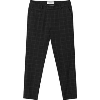 👉 W32 w34 w31 w33 w30 w29 male zwart Como Check Suit Pants