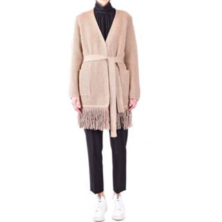 👉 M vrouwen bruin Cardigan