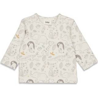 👉 Feetje Shirt met lange mouwen Welcome Tot Earth korting white