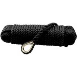 👉 Ankerlijn active zwart polypropyleen Superlene ankerlijn, 3-strengs polypropyleen, zwart, Ø 12 mm, 30 meter 8711497611106 8711497611090