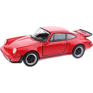 👉 Schaalmodel rood Toi-toys Porsche 911 Turbo 8718807957626