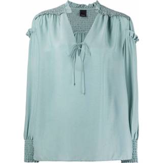 👉 Blous vrouwen blauw Blouse