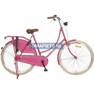 👉 Omafiets senioren roze Popal Special Edition