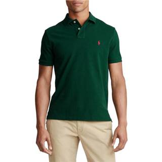 👉 Short sleeve male groen Polo