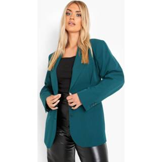 👉 Plus Oversized Premium Blazer, Emerald