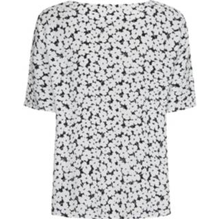 👉 Short sleeve vrouwen wit Blouse