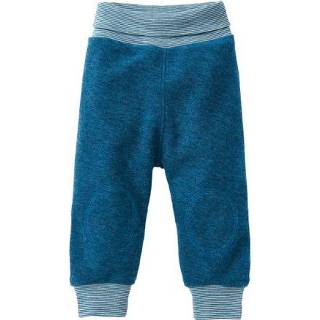 👉 Scheerwol baby's Meegroeibroek van biologische voor baby's, petrol-melange 62/68/74 4052173811323