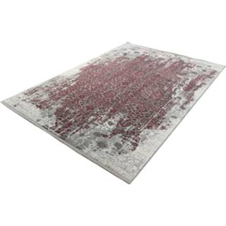 👉 Vintage vloerkleed grijs bordeaux polyester rechthoekig decoratief granada rood / Bordeaux-120 x 170 cm 8785265221934