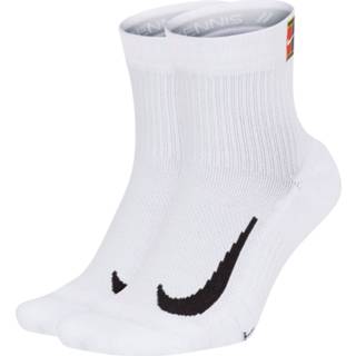 👉 Tennis sokken wit Nike Court Multiplier Max Tennissokken Verpakking 2 Stuks