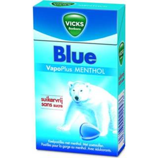 👉 Blauw eten Vicks Blue Box Menthol Suikervrij 4030300022613