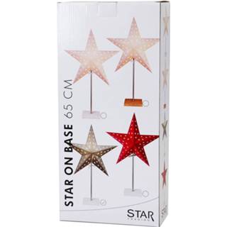 👉 Papier a++ best season wit Staande ster Leo met stervormig patroon