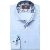 👉 Circle of Gentlemen Fender Slim Fit Overhemd blauw, Effen