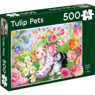 👉 Puzzel active Tulip Pets - (500XL) 8719689883904