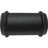 Vloerbuis zwart active Riko mat-zwart koppelstuk 32mm tbv 8719956087462