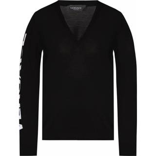 👉 Sweater vrouwen zwart with logo