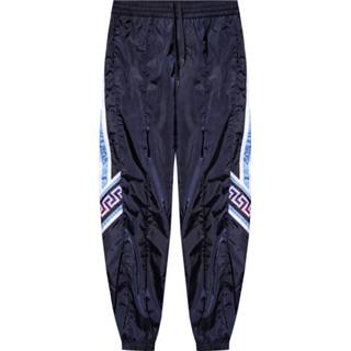 👉 Sweatpant male blauw Sweatpants with pockets