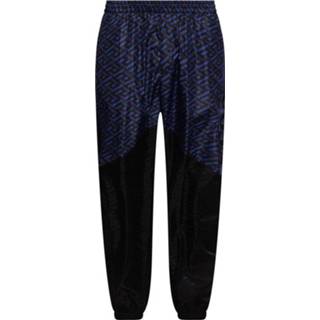 👉 Sweatpant male blauw Sweatpants with logo