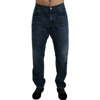 👉 Spijkerbroek male blauw Washed Slim Fit Jeans 8059226176800