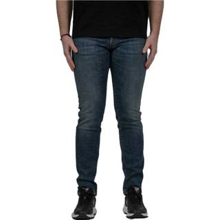 👉 Skinnyjeans male blauw Skinny Jeans