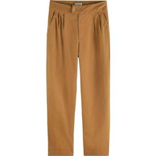 👉 W27 W28 W29 W31 vrouwen beige Organic tapered pants with u sand