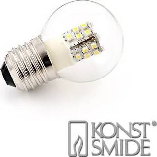 👉 Kogellamp groot Konstsmide LED lichtbron E27 1,6W 2600K