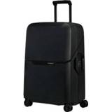 👉 Spinner polypropyleen nederlands hardcase zwenkwielen unisex vaste sluiting graphite zwart Samsonite Magnum Eco Koffer 69 5400520131263