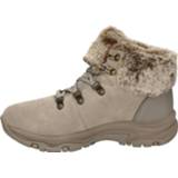 👉 Veterboots suede taupe vrouwen Skechers Outdoor 8720251249257