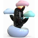 👉 Wekker blauw active Cloud Weather Time Light Multifunctionele Smart Induction Child Wakker (blauw)