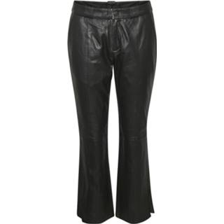 👉 Leather vrouwen zwart Pants