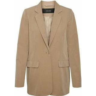 Vero Moda Lysebrun Vm Zelda Blazer vrouwen bruin L/S Blazer vrouwen bruin Lysebrun Vero Moda Vm Zelda L/S 5715208681498