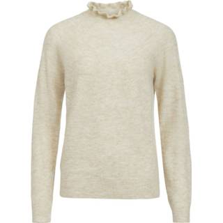 👉 XL vrouwen beige Crew Neck Knit Top