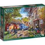 👉 Puzzel legpuzzels Falcon - The Blacksmith's Cottage (1000 stukjes) 8710126113332