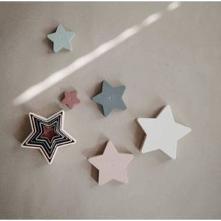 👉 Stapel toren BIBS / MUSHIE Stapeltoren nesting stars