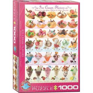 👉 Puzzel legpuzzels Ice Cream Flavours (1000 stukjes) 628136605908