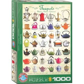 👉 Puzzel legpuzzels Teapots (1000 stukjes) 628136605991