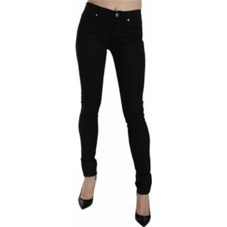 👉 Onesize vrouwen zwart Tiger Logo Gabardine Stretch Slim-Fit Pant