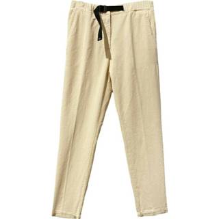 👉 Vrouwen beige Pantalón Chino Slim