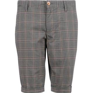 👉 Bermuda W30 W31 W32 W33 W36 male grijs Ruit 6507 1926 086