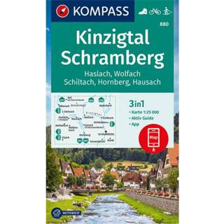 👉 Wandelkaart Kompass - Kinzigtal Schramberg, Haslach, Wolfach,Schiltach 1. Auflage 2021 9783991212775