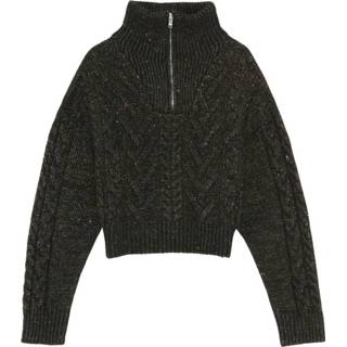 👉 Pullover XL vrouwen zwart Turtleneck