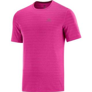 👉 Shirt magenta rood s mannen Salomon XA Heren Fuchsia/Red